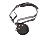 Leather Shoulder Strap with Storage Bag for SLR DSLR Camera