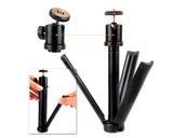 14" Universal Adjustable Tripod with Phone Clip