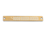 Noctilucent Waterproof Temporary Parking Phone Number Card
