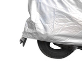 190T Nylon Heavy Duty Waterproof Bike Cover - Silver