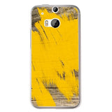 Yellow on Wood Designer Phone Cases