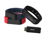 I5 Plus Smartwatch Fitness Tracker Wristband - Red