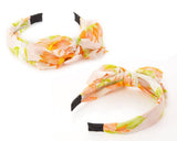 Korean Style Big Bow Floral Headband