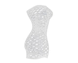 Strapless Series Fishnet Club Tube Sexy Lingerie Dress