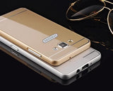 Stylish Bumper Series Samsung Galaxy A5 Aluminum Case - Silver