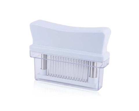 Professional 48 Blades Stainless Steel Meat Tenderizer - White