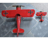 Vintage Boeing Stearman Like Skyway Toy Plane Model - Red