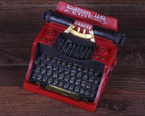 Vintage Miniature Typewriter Decor Model