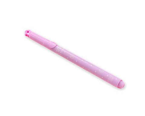 Lovely Creative Flower Seal Watercolor Highlighter Marker Pen-Purple