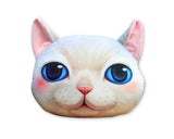 16'' Cat Face Plush Pillow Animal Cat Cushion