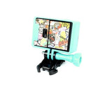 GoPro Border Standard Frame Mount for Hero 3 / 3+ / 4 Camera - Aqua