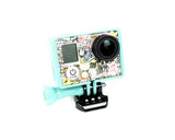 GoPro Border Standard Frame Mount for Hero 3 / 3+ / 4 Camera - Aqua