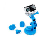 GoPro Adjustable Windshield Suction Cup Mount for Hero Camera - Blue