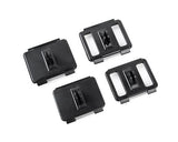 GoPro Standard/Skeleton Backdoor Mounts for Hero 3+/4 Camera - Black