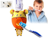 Creative Cute Cartoon Toothpaste Dispenser - Giraffe