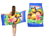 1.4 meters Fiber Printing Sunbathing Beach Towel