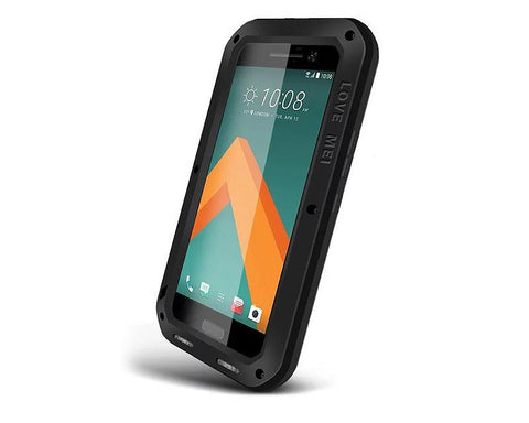 Waterproof Series HTC 10 Metal Case - Black