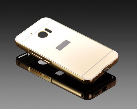 Mirror Series HTC 10 Metal Case - Gold