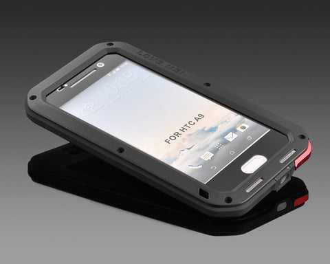 Waterproof Series HTC One A9 Metal Case - Black