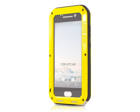 Waterproof Series HTC One A9 Metal Case - Yellow