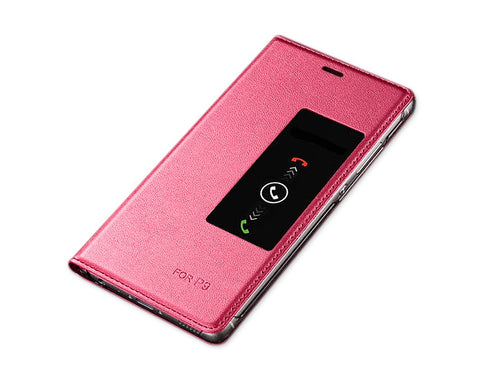 Eyelet Pro Series Huawei P9 Flip Leather Case - Red