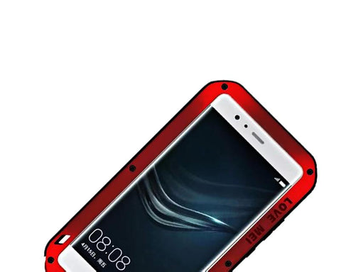 Waterproof Series Huawei P9 Metal Case - Red