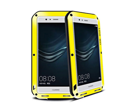 Waterproof Series Huawei P9 Metal Case - Yellow