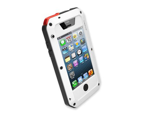 Waterproof Series iPhone 4 and 4S Metal Case - White