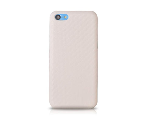 Twill Series iPhone 5C Leather Case - White