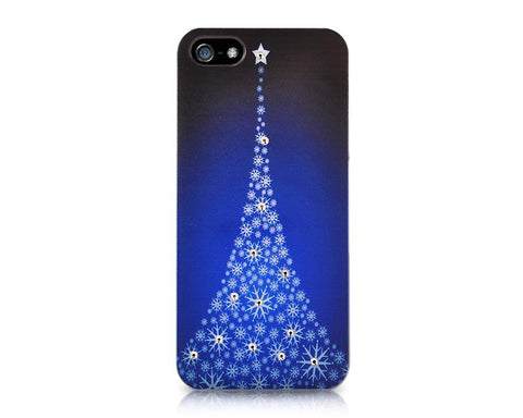 Christmas Series iPhone 5 and 5S Crystal Case - Christmas Tree