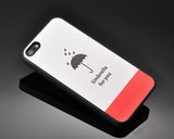 Weather Series iPhone 5 and 5S Leather Case - Umbrella