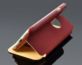 Eyelet Pro Series iPhone 6 Flip Leather Case (4.7 inches) - Burgundy