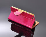 Twinkle Series iPhone 6 and 6S Flip Leather Case - Magenta