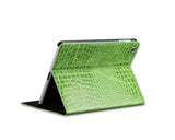 Krokodil Series iPad Air Flip Leather Case - Green