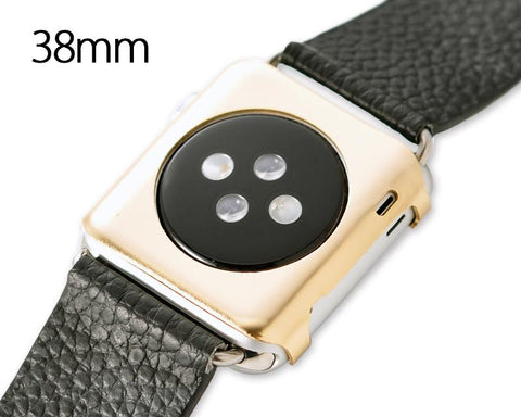 38mm Apple Watch Aluminium Alloy Protective Case iWatch Cover - Gold