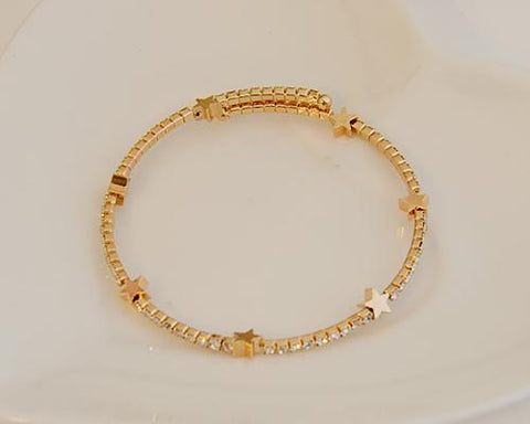 Little Star Crystal Bangle