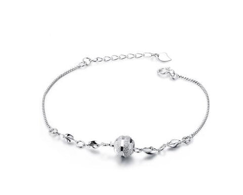 Lucky Ball 925 Sterling Silver Bracelet