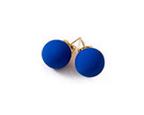 Fluorescence Round Ball Stud Earrings