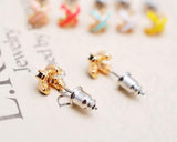 Stylish Cross Stud Earrings for Women Girls