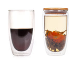 Double Walled Coffee Glasses Set of 2