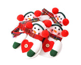 8 Pcs Snowman Cutlery Holders for Christmas