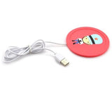 USB Electric Cartoon Silicone Beverage Cup Mat Warmer