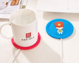 USB Electric Cartoon Silicone Beverage Cup Mat Warmer