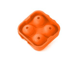 4.5cm Flexible Silicone Ice Balls Molds - Orange