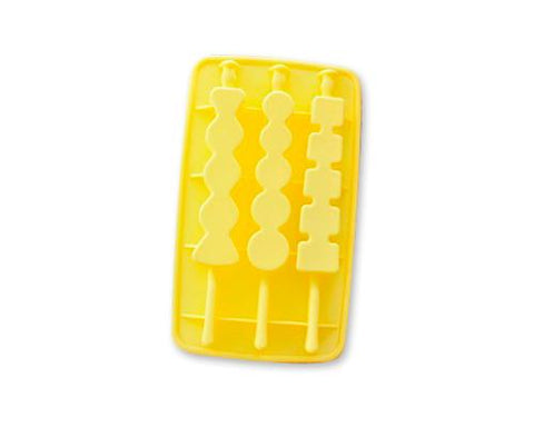 Silicone Multi Shapes Ice Pop Maker - Yellow