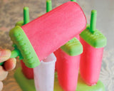 Reusable Ice Pop Molds Set of 6 - Green