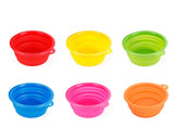 Travel Silicone Collapsible Dog Bowl Pet Water Dish