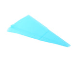 Reusable Silicone Piping Bag for Cake Decoration - Blue