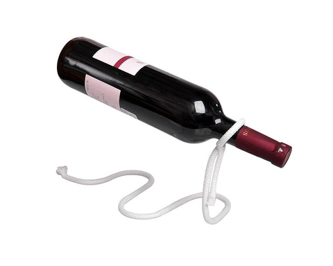 Lasso Suspension White Wine Bottle Holder Unique