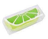 Fruit Shaped Stationery Set with Pencil Case Pens and Sticky Notes - B